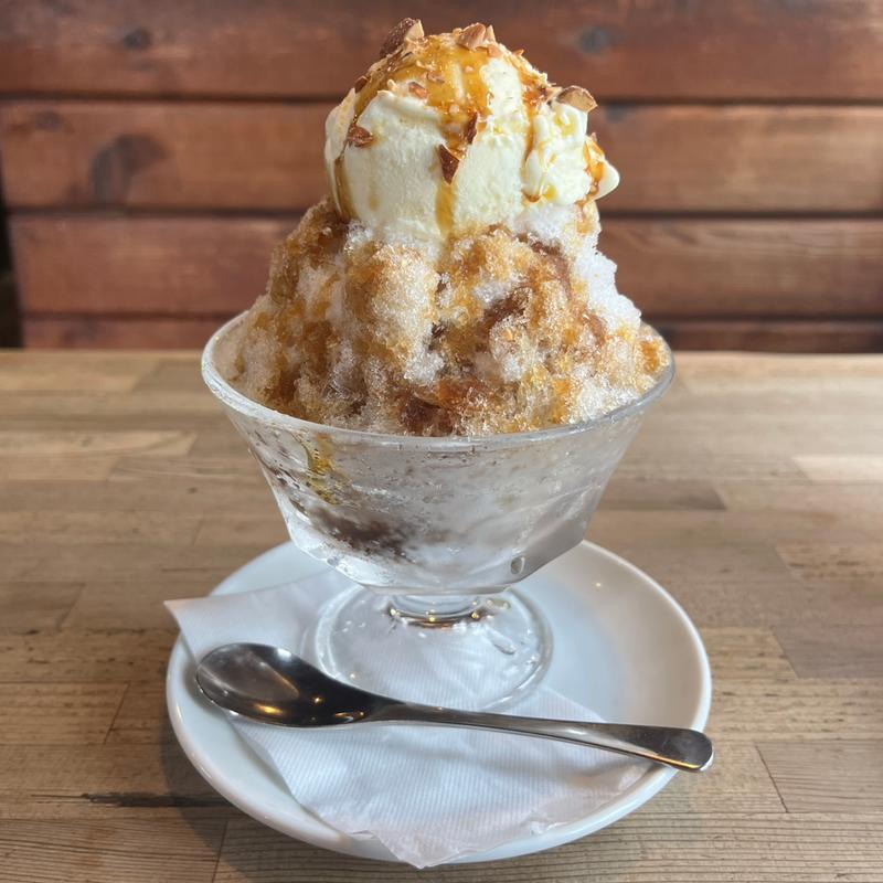 かき氷　黒蜜コーヒー(コーヒーハウス とむとむ 利根町店 )