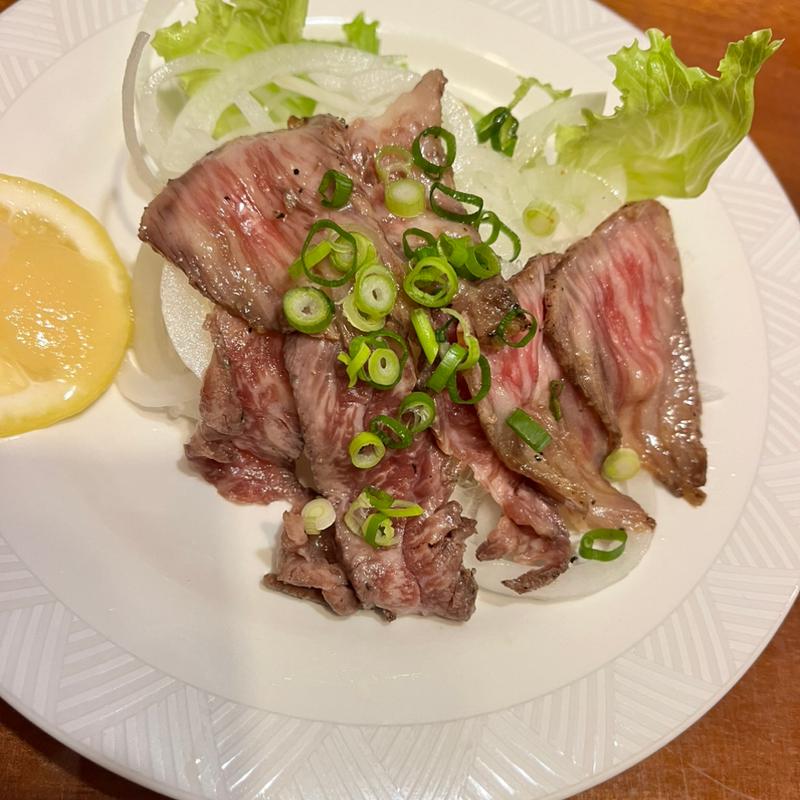 常陸牛のたたき(ハンバーグ＆ステーキハウス　認肉屋 )