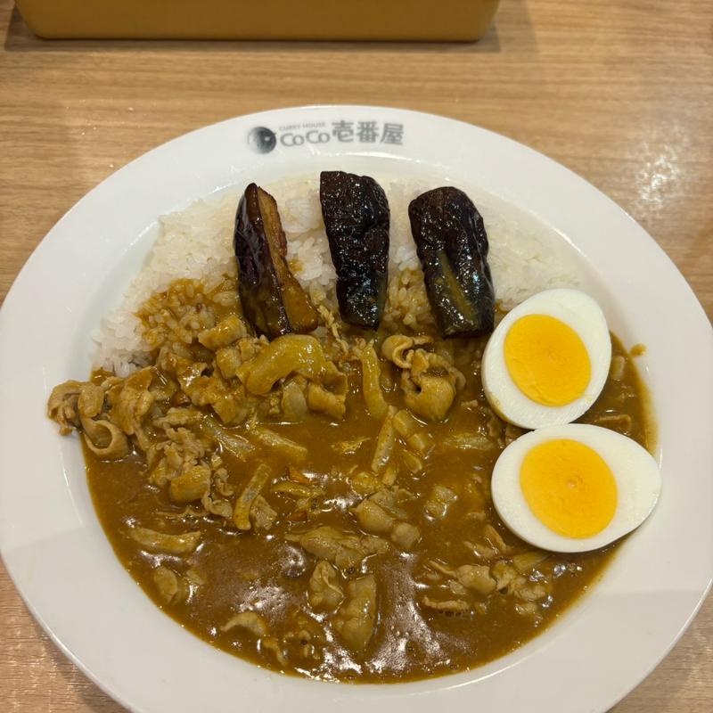 豚しゃぶカレー　半ナストピ(カレーハウスＣｏＣｏ壱番屋 八王子松木店 )
