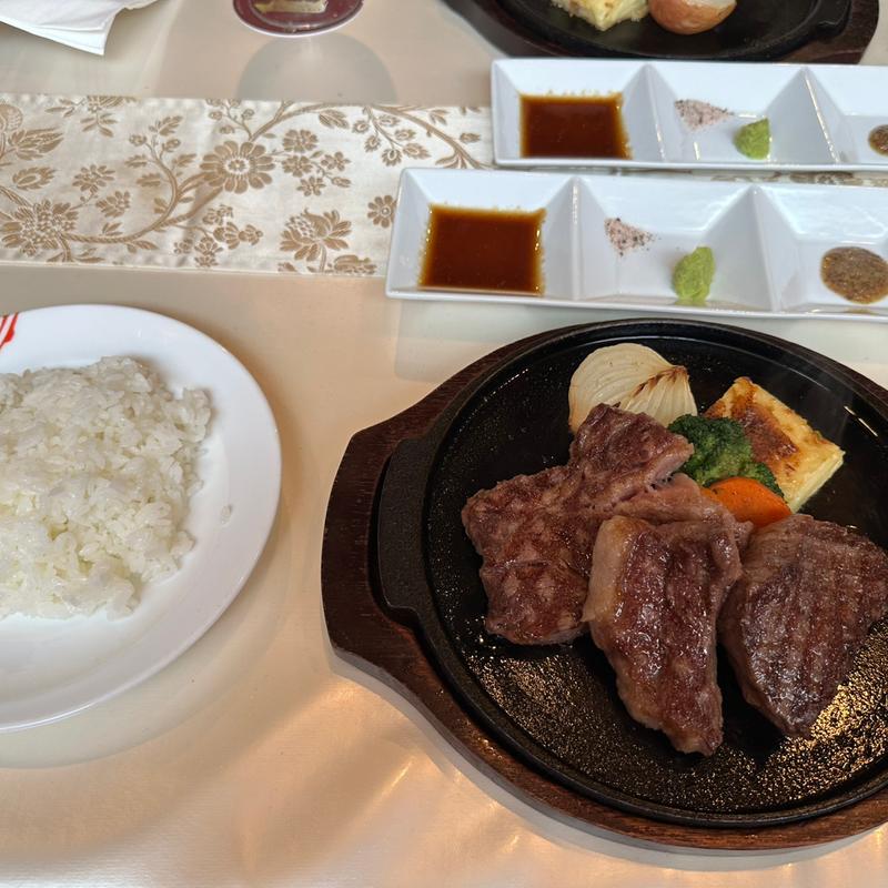 大田原牛ヤング⭐︎ステーキ(大田原牛超本店 （オオタワラギュウチョウ）)