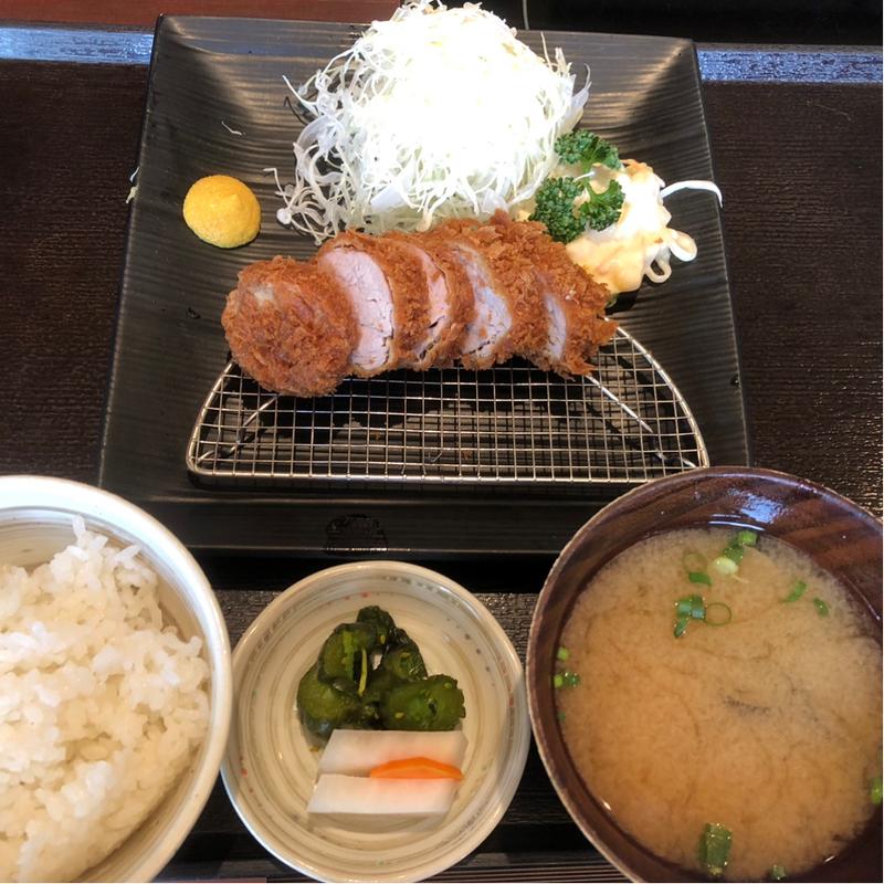 ヒレカツ定食(とんかつ 双葉)