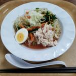 日替り中華麺(紀州の梅 冷やしラーメン)(葛飾区役所　食堂 )