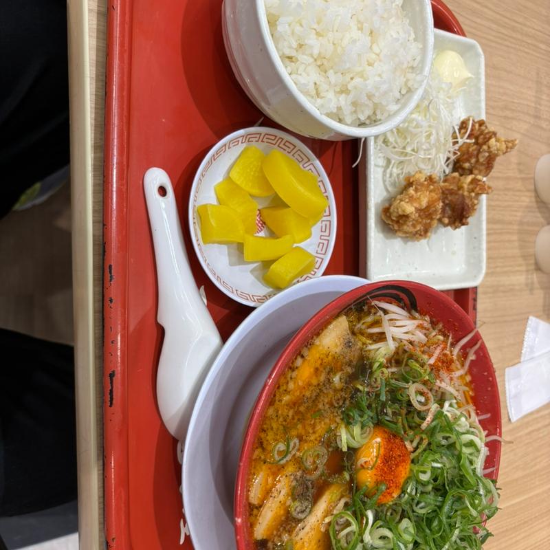 背脂スタミナらぁめん(ラーメン魁力屋 イオンモール岡崎店)