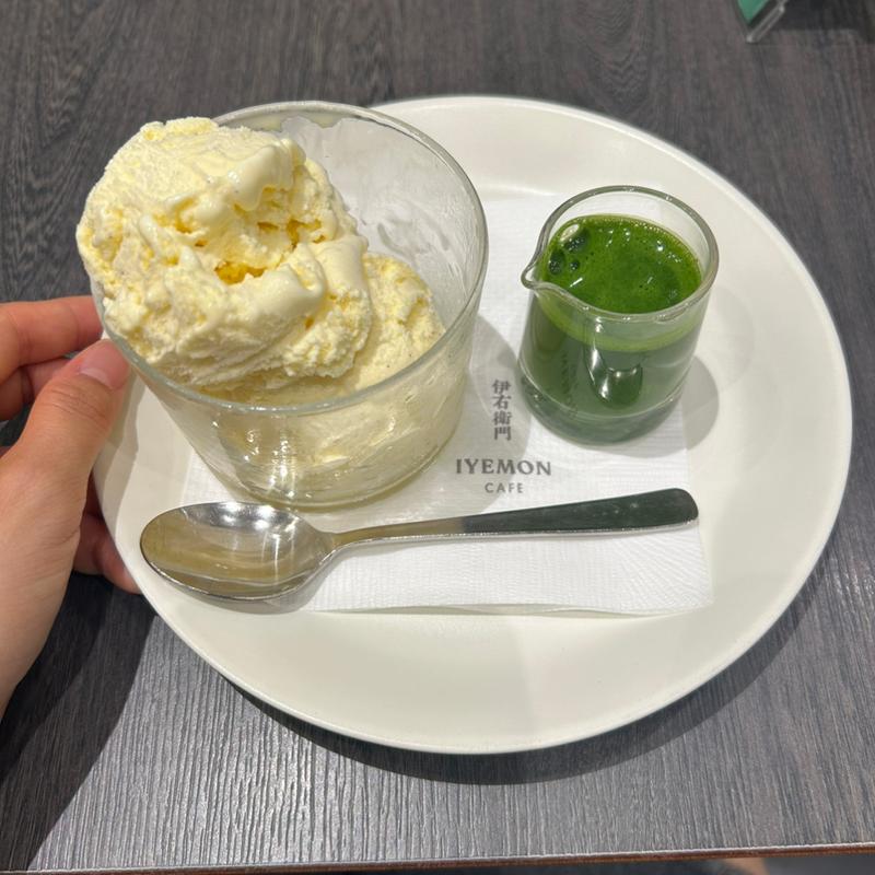 アフォガート(伊右衛門カフェ ルクア イーレ店)