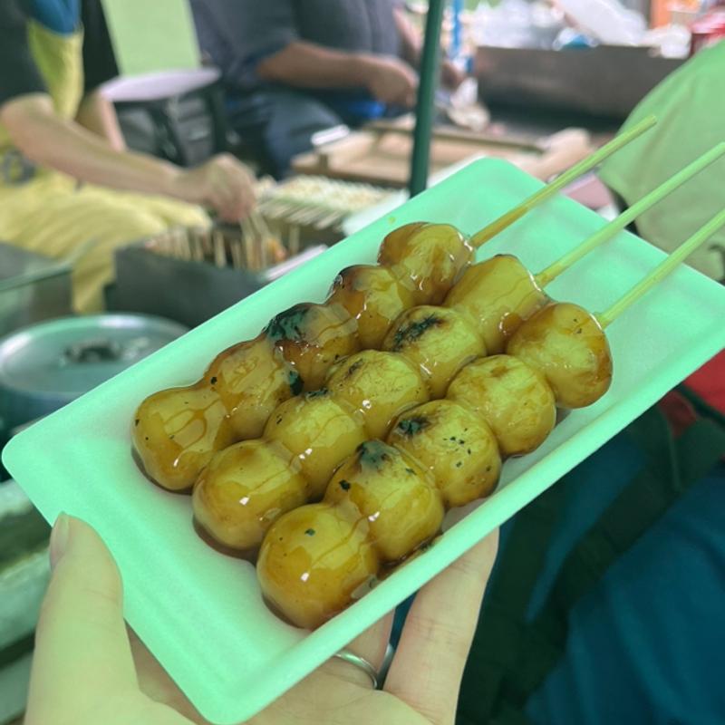 みたらしだんご(保津川下り 売店船)