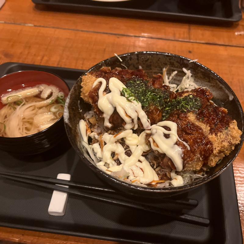 ソースカツ丼(王道居酒屋のりを西本町店)