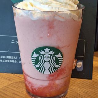 イチゴバナナフラペチーノ(スターバックス コーヒー イオンタウン伊賀上野店)