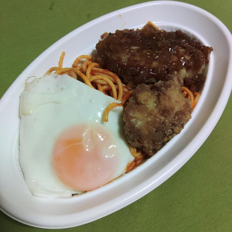 ハンバーグナポリタン(女川バーガー)