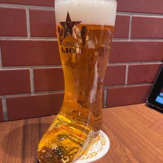 サッポロ生ビール ブーツグラス(銀座ライオン 大宮東口店)