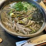 山菜そば(永平寺そば亭 一休 （えいへいじ そばてい いっきゅう）)