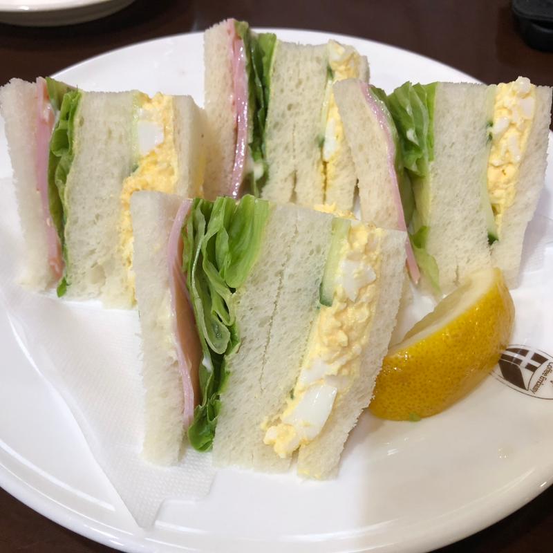 ミックスサンド(珈琲大使館 神谷町店)