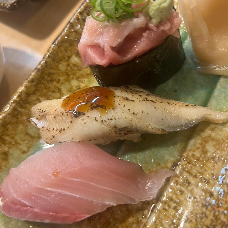 本鮪＋穴子＋ネギトロ軍艦(や台ずし白子駅前町)