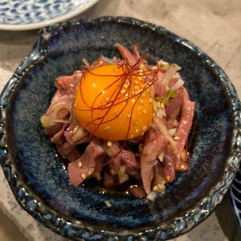 たんはつユッケ(芝浦食肉市場直送 品川ホルモン)