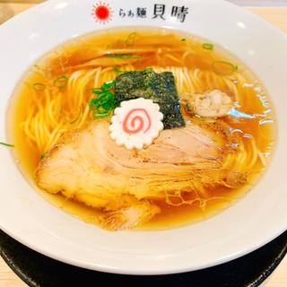 醤油ラーメン(らぁ麺貝晴(ＫＡＩＳＥＩ))