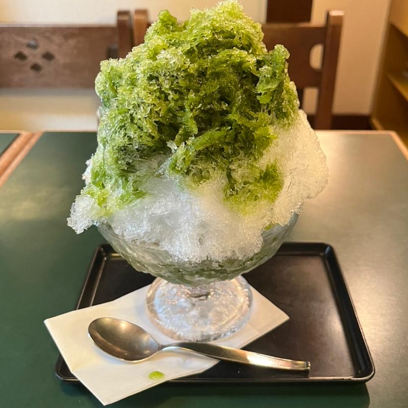 かき氷　宇治(甘味処 彦いち )
