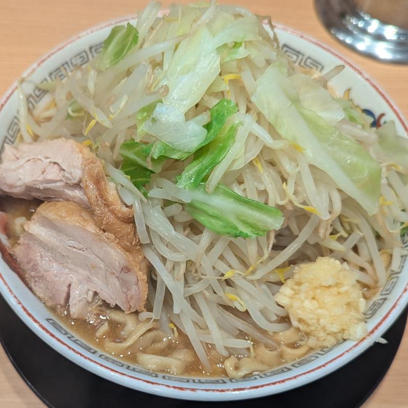 大ラーメン ニンニク野菜(ラーメン豚山　五反田店)