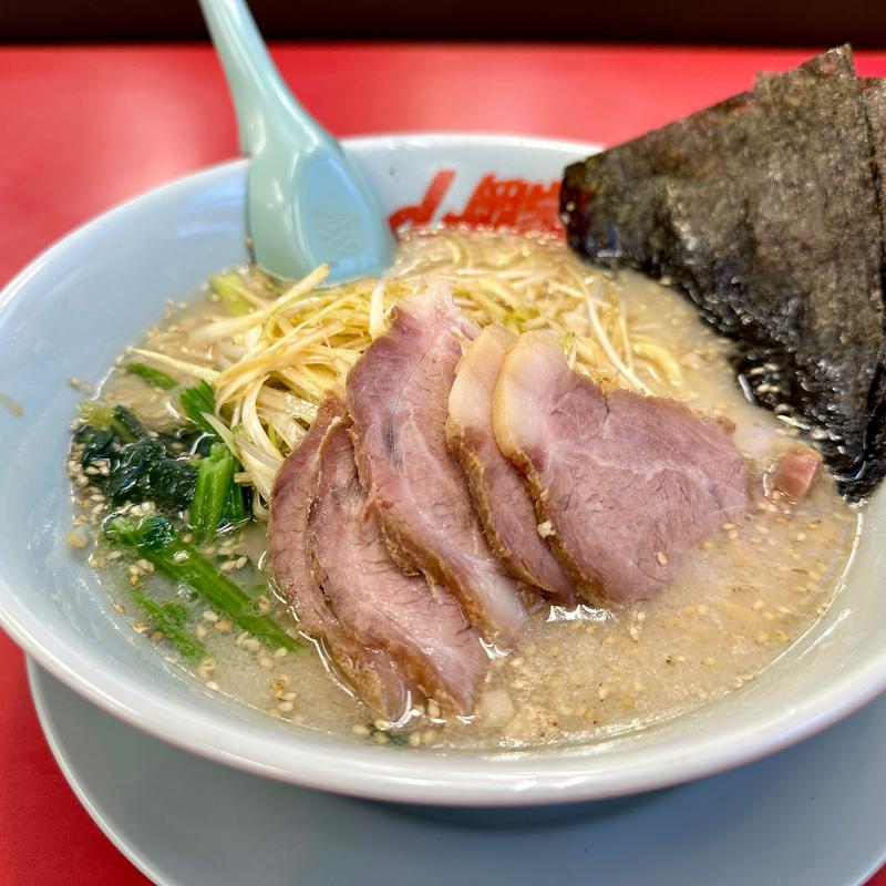 塩ネギチャーシューメン(ラーメン山岡家 上三川店)