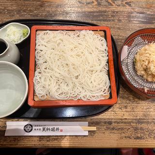 かき揚げ　さらしな(更科堀井立川伊勢丹店)