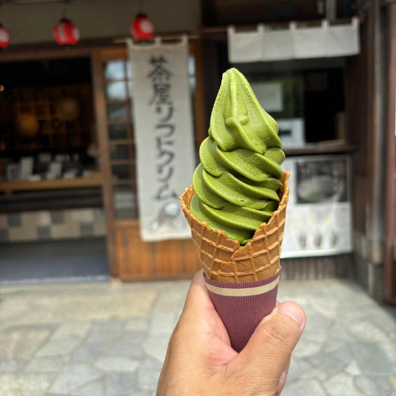 抹茶ソフトクリーム(二軒茶屋)