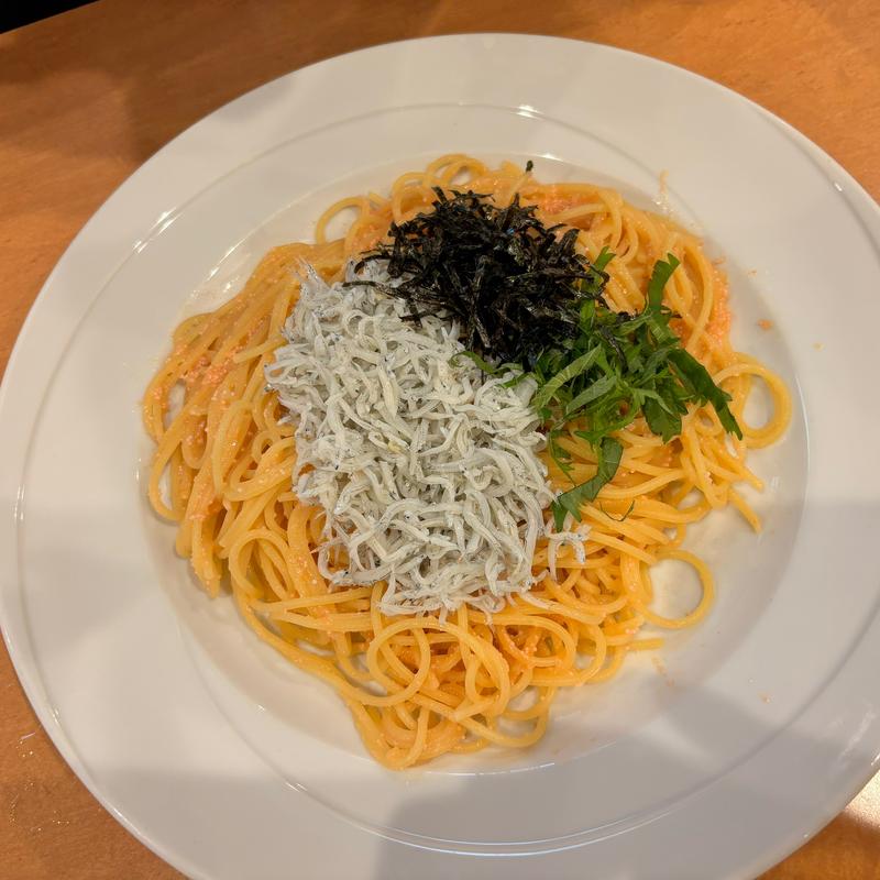 しらすと明太子のパスタ(ココス アルプラザ亀岡前店 （COCO’S）)