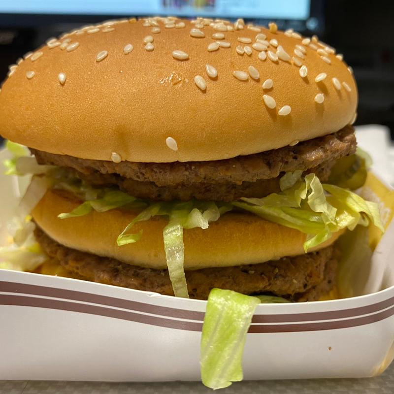 倍ビッグマック(マクドナルド 白山通り店)