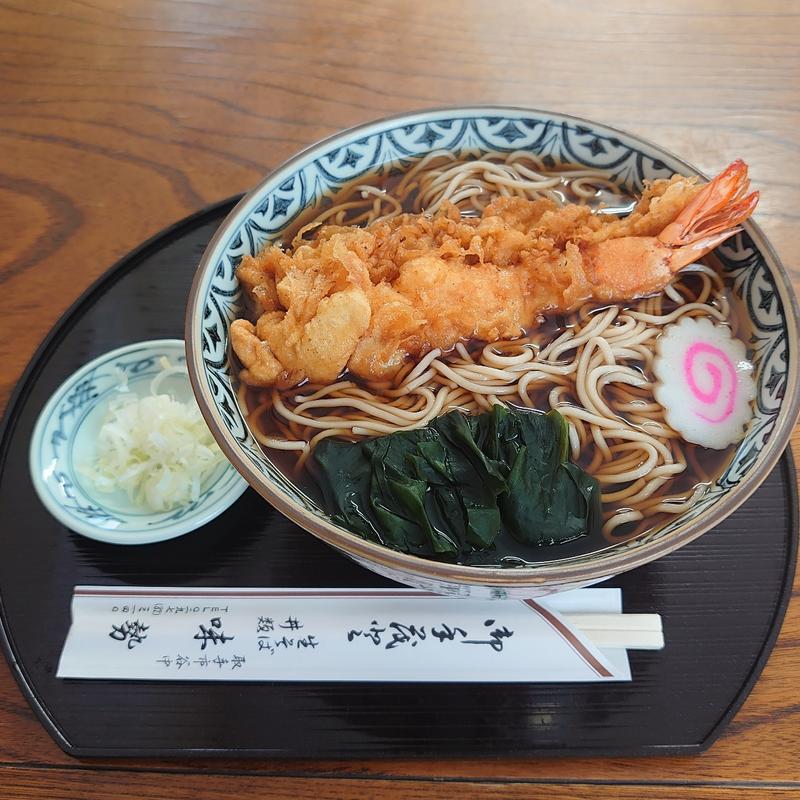 天ぷらそば＋大盛り(味勢 )