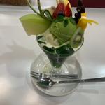 抹茶パフェ(ムラハタ フルーツ パーラー 富山大和店 （MURAHATA FRUITS PARLOR）)