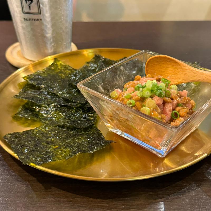 まぐろ納豆韓国海苔つつみ(ルッカ)