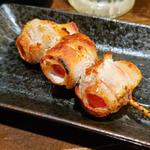 豚バラトマト巻き(鳥清 関内店)