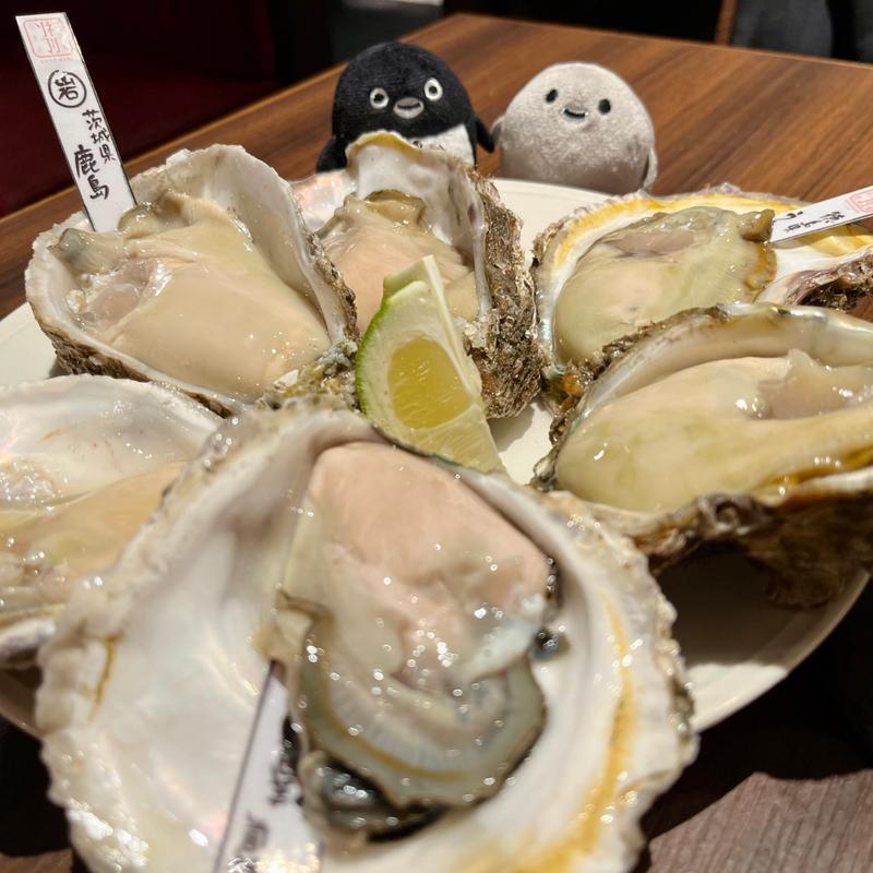 生牡蠣(生牡蠣と日本酒 赤坂ソネマリ)