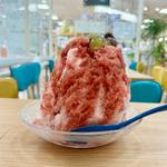 ぶどうのかき氷(フルーツパーラー 弘法屋 池下店)