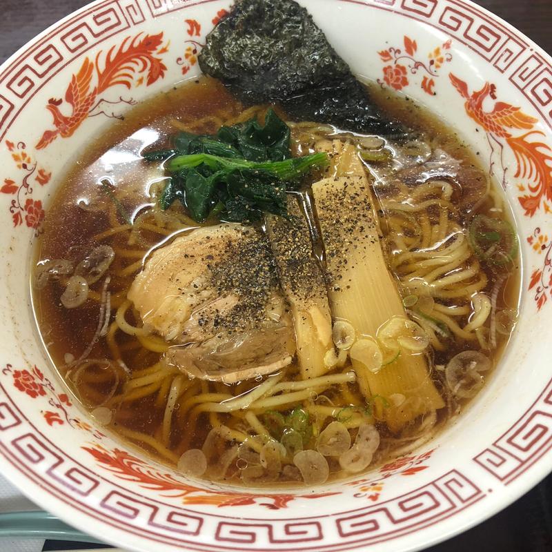 中華そば(スナックコーナー 小黒川PA 上り)