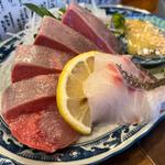 お刺身3点盛り(かごっま屋台 火の玉ボーイ)