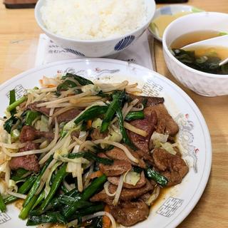 レバニラ炒め 小ライス(中華十八番 )