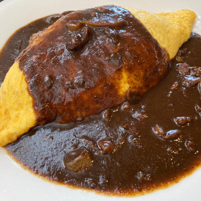 熟成ハヤシソースオムライス(66キッチン 大森店)