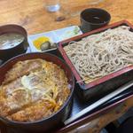 半カツ丼 もりそば