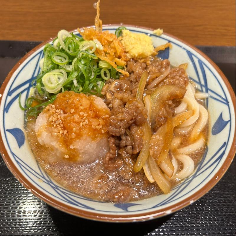 鬼おろし肉ぶっかけうどん(丸亀製麺 松井山手店 )
