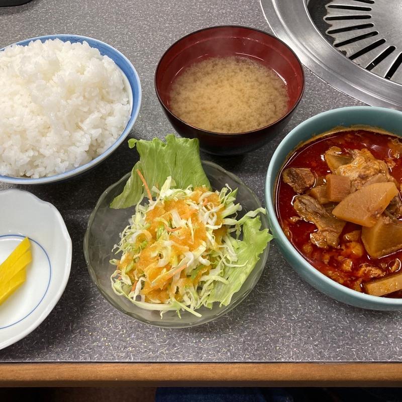 テグタン定食(元祖チキンハウス （ガンソチキンハウス）)