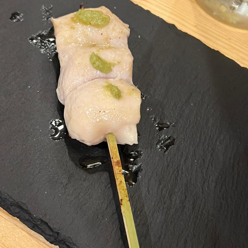 ささみ わさび(焼鳥あつみや)