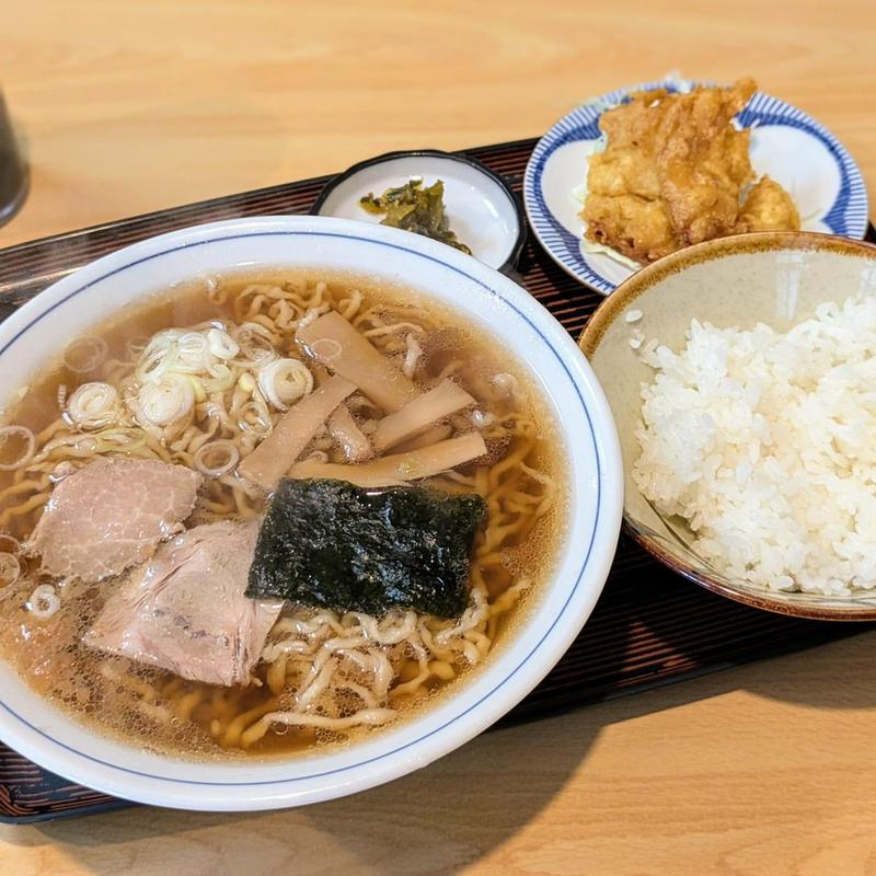 中華そばセット(お堀端 さっぽろ )