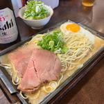 焼き豚骨ラーメン ネギ