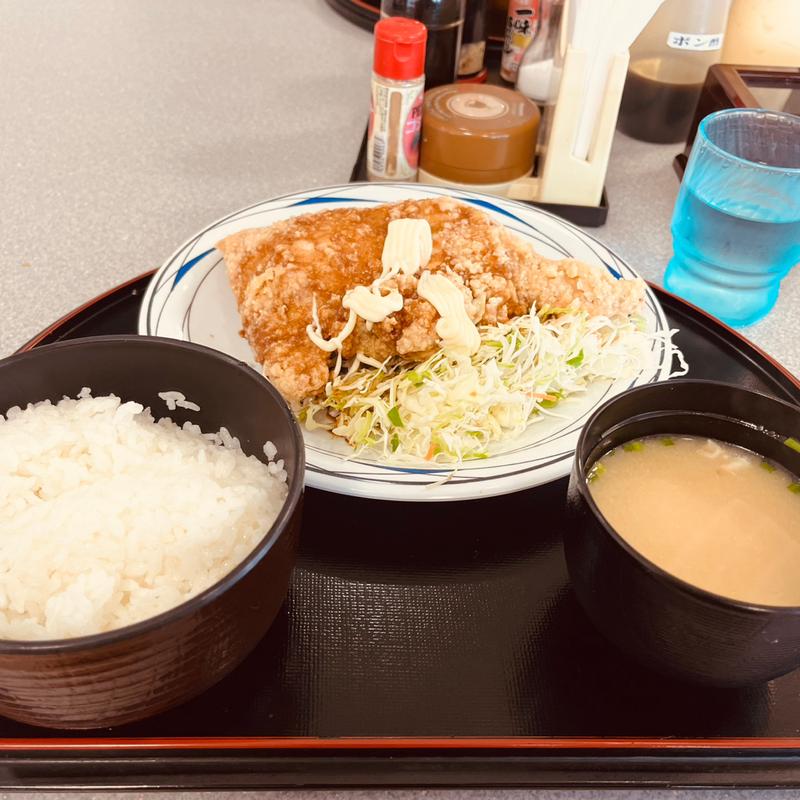 からあげ定食もも(道の駅すごう丸福 （すごう丸福）)
