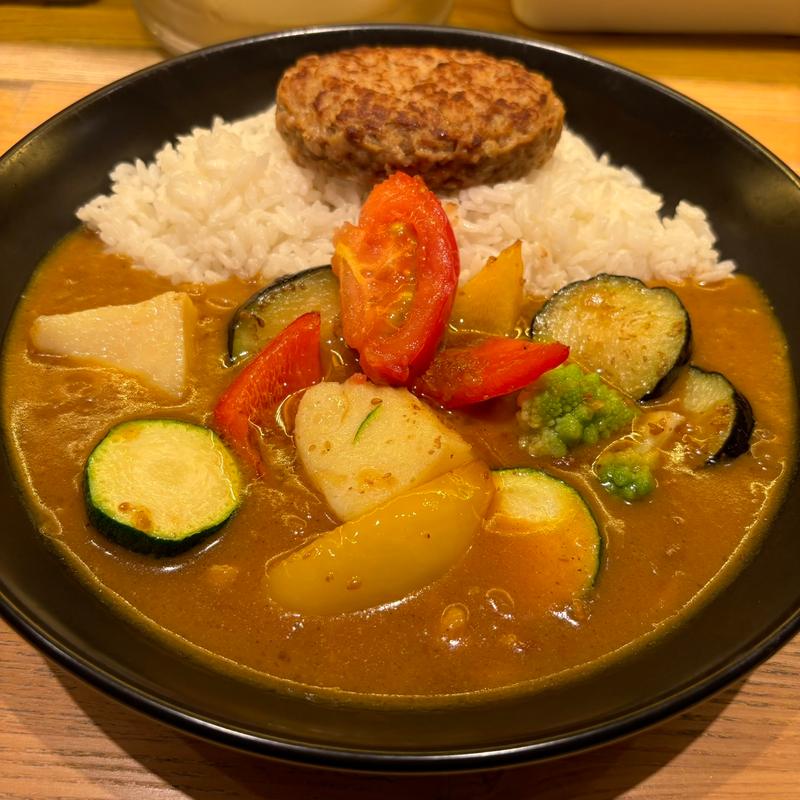 彩り夏野菜カレー(カレーショップＣ＆Ｃ 桜ヶ丘店)