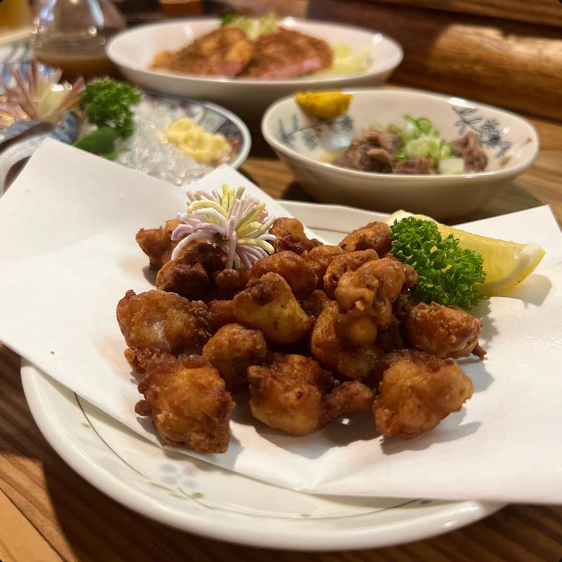 なんこて唐揚げ(草庵)
