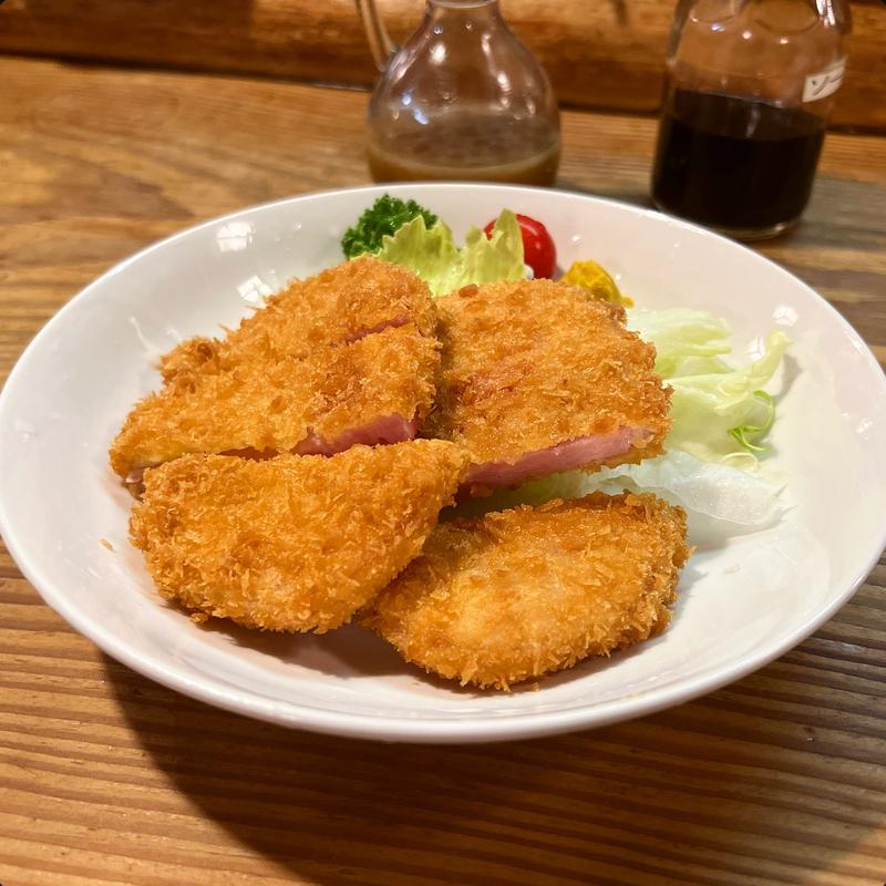 ハムカツ(草庵)