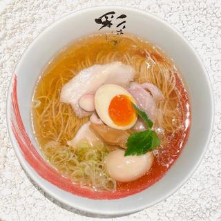 中華そば (白)(彩はにほへと
)
