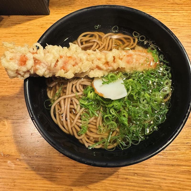 ちくわ天そば(麺家 京都上がも )