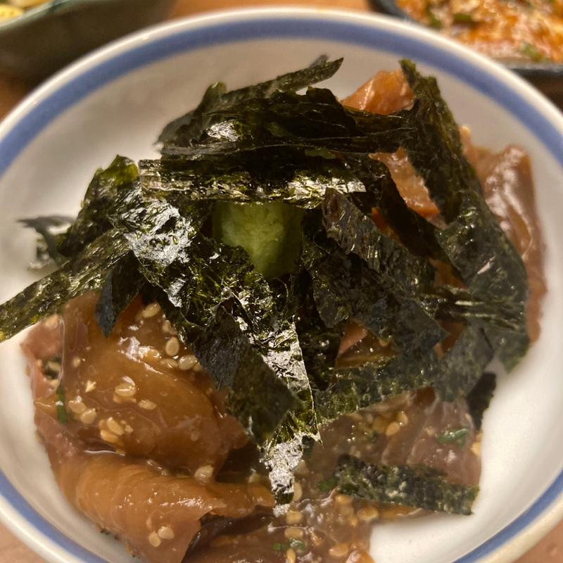 マグロ漬け(ハルよし食童)