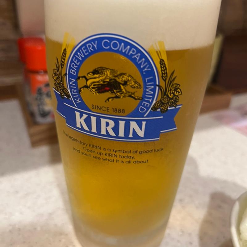 生ビール(とりさだ)