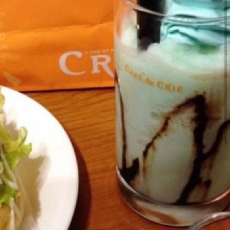 チョコミントスムージー(カフェ・ド・クリエATC店)